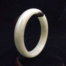 Load image into Gallery viewer, 10% OFF- 60 mm-Certified Natural Jadeite Emerald Jade Bracelet Bangle《Grade A》A201721