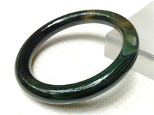 Load image into Gallery viewer, 10% OFF- 55/56/57mm Certified Natural Multi-Color Emerald A Jade HandCarved Round Bracelet Bangle A8805