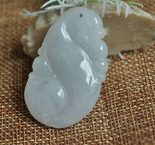 Load image into Gallery viewer, 10% OFF- Certified Natural Ice Jadeite Emerald Jade Dragon Pendant《Grade A》5948