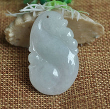 Load image into Gallery viewer, 10% OFF- Certified Natural Ice Jadeite Emerald Jade Dragon Pendant《Grade A》5948