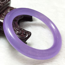 Load image into Gallery viewer, 10% OFF- 55/56/57mm-Certified Natural Ice Jadeite Emerald A Jade Handcarved Bracelet Bangle A20178832