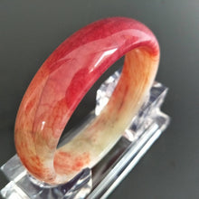 Load image into Gallery viewer, 10% OFF- 56/57/58 mm Certified Natural Red XiuYan Emerald Jade Bracelet Bangle《Grade A》