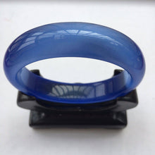Load image into Gallery viewer, 10% OFF- 58/59/60mm Certified Natural BLue Nephrite Emerald A*Jade Carved Bangle