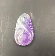 Load image into Gallery viewer, 10%OFF- Certified Natural Ice Jadeite Emerald Jade Dragon Pendant《Grade A》3204