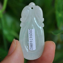 Load image into Gallery viewer, 10% OFF- Certified Natural Jadeite Emerald Jade Ssangyong Pendant 《Grade A》4862
