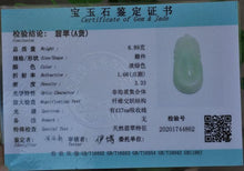 Load image into Gallery viewer, 10% OFF- Certified Natural Jadeite Emerald Jade Ssangyong Pendant 《Grade A》4862