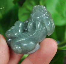 Load image into Gallery viewer, 10% OFF- Certified Natural Jadeite Emerald Jade Dragon-Pixiu Pendant《Grade A》4444
