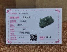 Load image into Gallery viewer, 10% OFF- Certified Natural Jadeite Emerald Jade Dragon-Pixiu Pendant《Grade A》4444