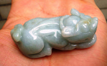 Load image into Gallery viewer, 10% OFF- Certified Natural Jadeite Emerald Jade Translucent Dragon-Pixiu Pendant《GradeA》7844