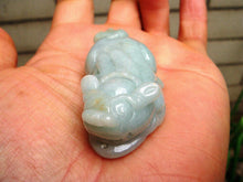 Load image into Gallery viewer, 10% OFF- Certified Natural Jadeite Emerald Jade Translucent Dragon-Pixiu Pendant《GradeA》7844