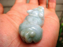 Load image into Gallery viewer, 10% OFF- Certified Natural Jadeite Emerald Jade Translucent Dragon-Pixiu Pendant《GradeA》7844