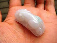 Load image into Gallery viewer, 10% OFF- Certified Natural Icy Jadeite Emerald Jade Translucent Dragon-Pixiu Pendant《Grade A》4654