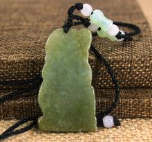 Load image into Gallery viewer, 10% OFF- Certified Natural Jadeite Emerald Jade Guanyu Pendant《Grade A》