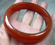 Load image into Gallery viewer, 10% OFF- 63/64/65mm Certified Natural Red Emerald A Jade Handcarved Bangle A2019