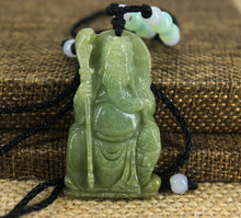 Load image into Gallery viewer, 10% OFF- Certified Natural Jadeite Emerald Jade Guanyu Pendant《Grade A》