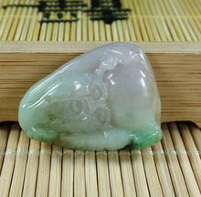 Load image into Gallery viewer, 10% OFF- Certified Natural Jadeite Emerald Jade Longevity寿星 Pendant《Grade A》1259