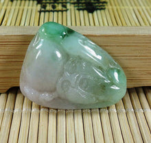 Load image into Gallery viewer, 10% OFF- Certified Natural Jadeite Emerald Jade Longevity寿星 Pendant《Grade A》1259
