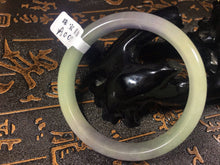 Load image into Gallery viewer, 10% OFF- 55/56/57 mm Certified Natural Jadeite Emerald Jade Bangle《Grade A》A005