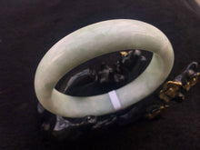 Load image into Gallery viewer, 10% OFF- 58/59/60 mm Certified Natural Jadeite Emerald Jade Bangle《Grade A》A663