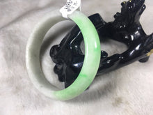 Load image into Gallery viewer, 10% OFF- 56/57/58 mm Certified Natural Jadeite Emerald Jade Bangle《Grade A》A699
