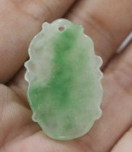 Load image into Gallery viewer, 10% OFF- Certified Natural Ice Jadeite Emerald Jade Tiger Pendant《Grade A》
