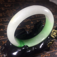 Load image into Gallery viewer, 10% OFF- 56/57/58 mm Certified Natural Jadeite Emerald Jade Bangle《Grade A》2485