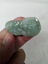 Load image into Gallery viewer, 10% OFF- Certified Natural Oily Jadeite Emerald Jade Tablet Translucent Magnolia Flower Pendant《Grade A》0098