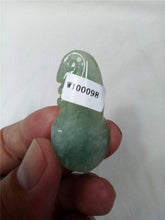 Load image into Gallery viewer, 10% OFF- Certified Natural Oily Jadeite Emerald Jade Tablet Translucent Magnolia Flower Pendant《Grade A》0098
