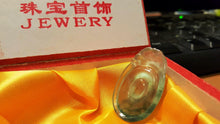 Load image into Gallery viewer, 10% OFF- Certified Natural Myanmar Icy Jadeite Emerald Jade Tablet Translucent Dragon Pendant《Grade A》