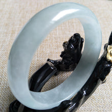 Load image into Gallery viewer, 10% OFF- 57/58/59 mm Certified Natural Jadeite Emerald Jade Bangle《Grade A》BJ4851