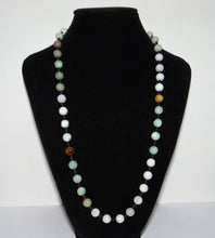 Load image into Gallery viewer, 10% OFF- Certified Natural Hisui Jadeite Emerald A Jade Pearls Necklace