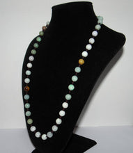 Load image into Gallery viewer, 10% OFF- Certified Natural Hisui Jadeite Emerald A Jade Pearls Necklace