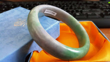 Load image into Gallery viewer, 10% OFF- 57/58/59 mm Certified Natural Jadeite Emerald Jade Bangle《Grade A》3287