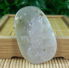 Load image into Gallery viewer, 10% OFF- Certified Natural Jadeite Emerald Jade Dragon Pendant《Grade A》4388