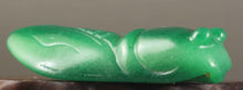 Load image into Gallery viewer, 10% OFF- A Pair Certified Natural Jadeite Emerald Jade Cicada 一鸣惊人 Pendants《Grade A》(2 PCS)