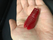 Load image into Gallery viewer, 10% OFF- Certified Natural Jadeite Emerald Jade Cicada 一鸣惊人 Pendant《Grade A》