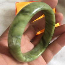 Load image into Gallery viewer, 10% OFF- 58/59/60 mm Certified Natural Huanglong Emerald Jade Bangle《Grade A》A658