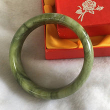 Load image into Gallery viewer, 10% OFF- 58/59/60 mm Certified Natural Huanglong Emerald Jade Bangle《Grade A》A658