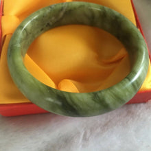 Load image into Gallery viewer, 10% OFF- 58/59/60 mm Certified Natural Huanglong Emerald Jade Bangle《Grade A》A658