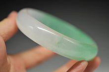 Load image into Gallery viewer, 10% OFF- 58/59/60 mm Certified Natural Jadeite Emerald Jade Bangle《Grade A》A20179