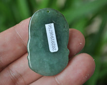 Load image into Gallery viewer, 10% OFF- Certified Natural Oily Icy Jadeite Emerald A*Jade HandCarved Buddha Pendant A-6756