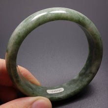Load image into Gallery viewer, 10% OFF- 59/60/61 mm Certified Natural Jadeite Emerald Jade Bangle《Grade A》W0767