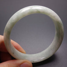 Load image into Gallery viewer, 10% OFF- 61/62/63 mm Certified Natural Jadeite Emerald Jade Bangle《Grade A》W0842