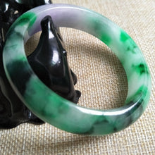 Load image into Gallery viewer, 10% OFF- 56/57/58 mm Certified Natural Jadeite Emerald Jade Bangle《Grade A》D516