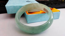 Load image into Gallery viewer, 10% OFF- 59/60/61 mm Certified Natural Jadeite Emerald Jade Bangle《Grade A》BJ0818330