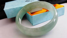 Load image into Gallery viewer, 10% OFF- 59/60/61 mm Certified Natural Jadeite Emerald Jade Bangle《Grade A》BJ0818330