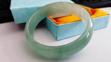 Load image into Gallery viewer, 10% OFF- 59/60/61 mm Certified Natural Jadeite Emerald Jade Bangle《Grade A》BJ0818330