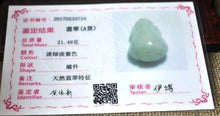 Load image into Gallery viewer, 10% OFF- Certified Natural Icy Jadeite Emerald Jade Lucky Vase Pendant 《Grade A》3724