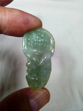Load image into Gallery viewer, 10% OFF- Certified Natural Oily Jadeite Emerald Jade Tablet Translucent Magnolia Flower Pendant《Grade A》0098