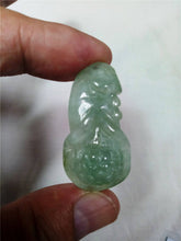 Load image into Gallery viewer, 10% OFF- Certified Natural Oily Jadeite Emerald Jade Tablet Translucent Magnolia Flower Pendant《Grade A》0098